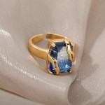 Bague Splendid Blue Ajustable