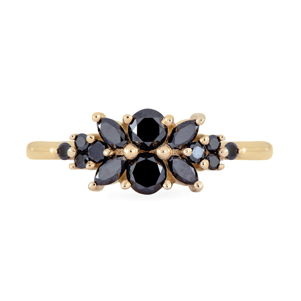 Bague Nera flower