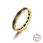 Bague Nera Alliance 