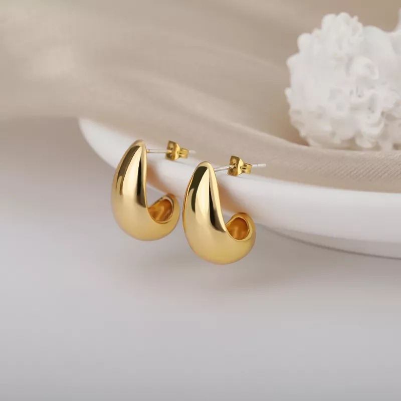 Golden Drop - Boucles D'oreilles