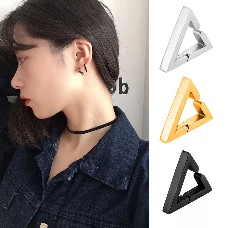 Open Triangle -Boucles d'oreilles 