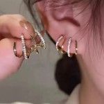 Boucles d'oreilles a Aiguille