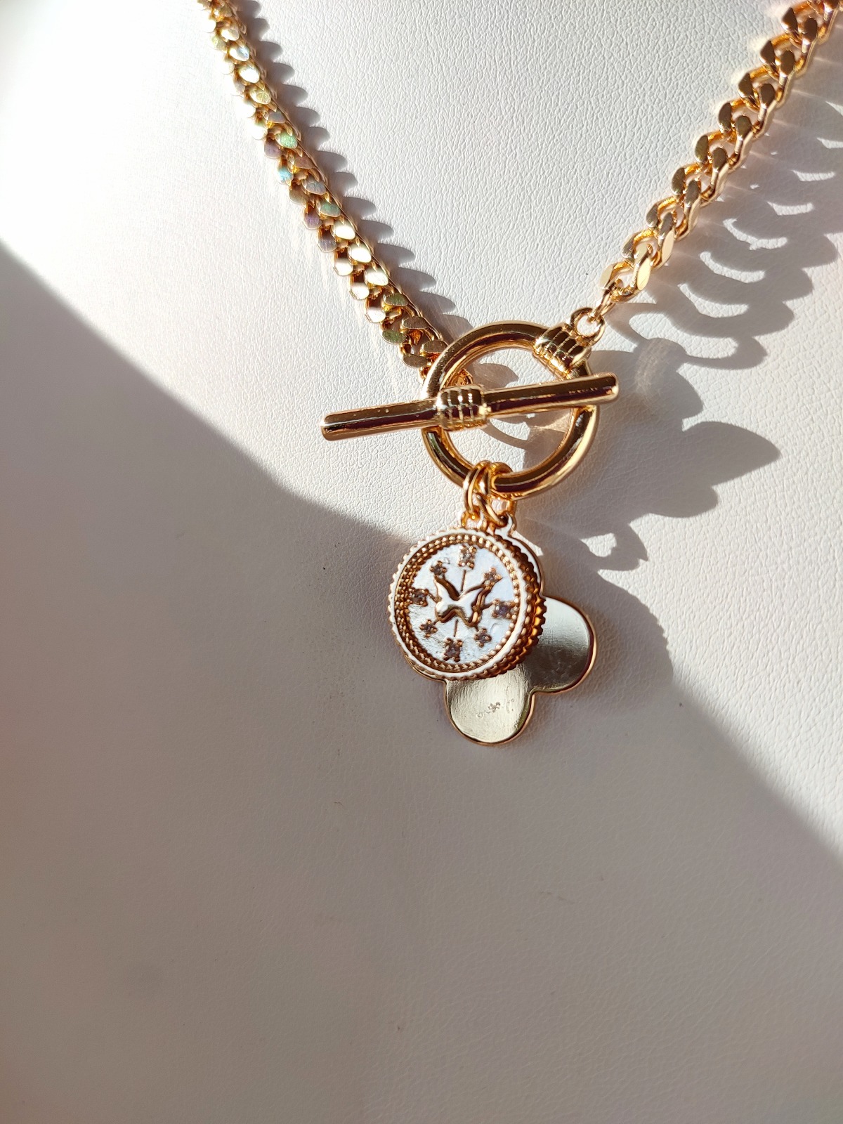 Collier Rose gold vancleefly